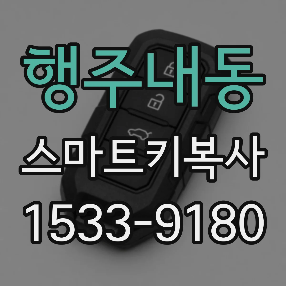 행주내동 스마트키복사