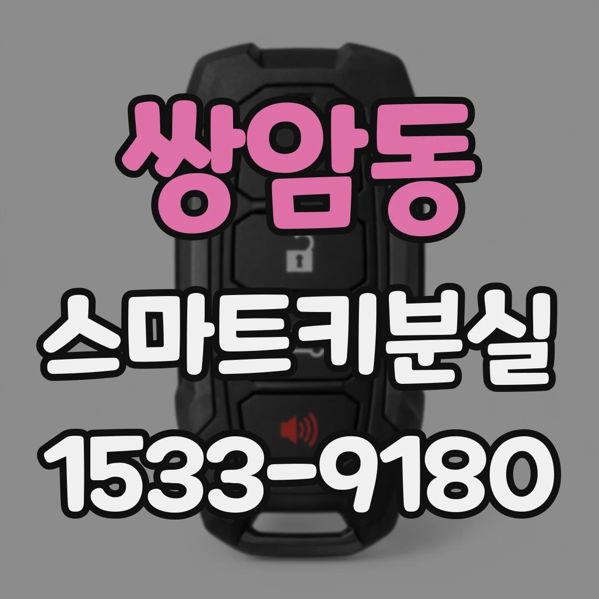 쌍암동 스마트키분실