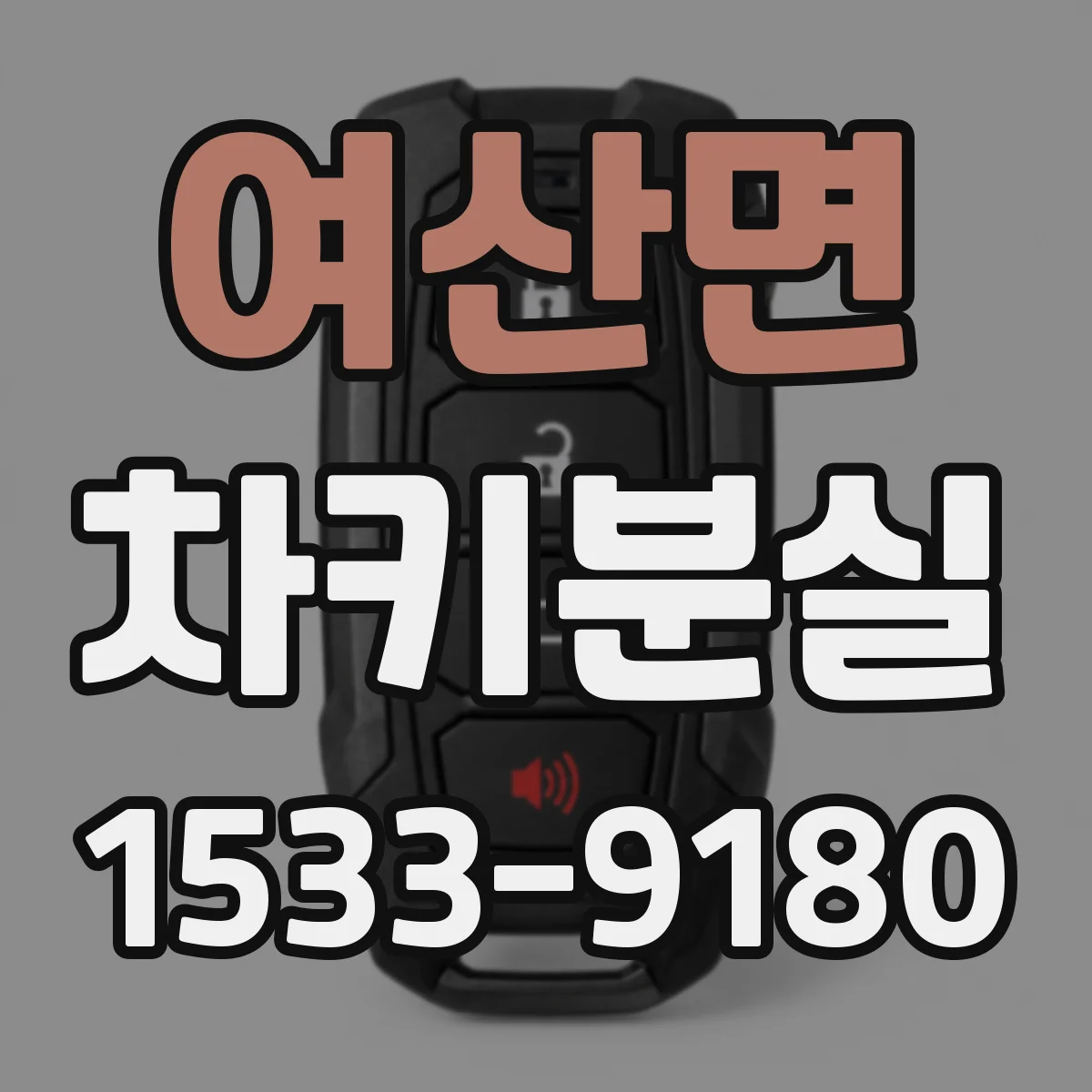 여산면 차키분실
