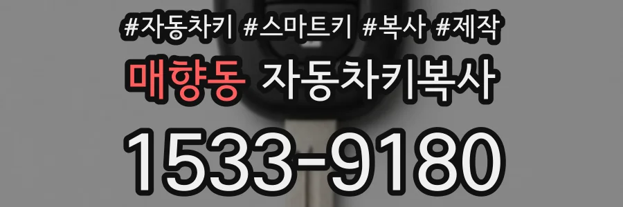 매향동 자동차키복사