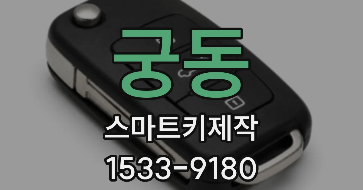 궁동 스마트키제작