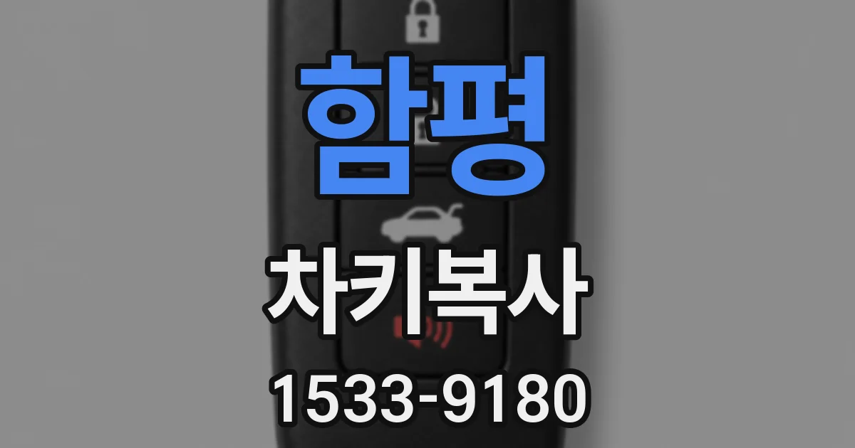 함평 차키복사
