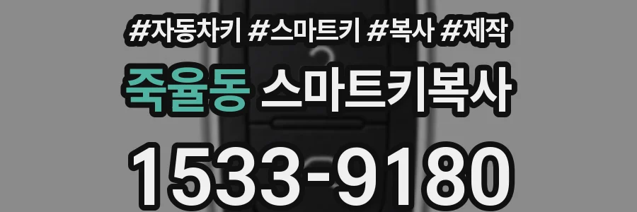 죽율동 스마트키복사