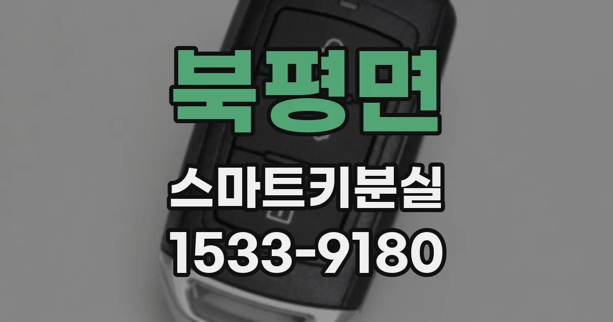 북평면 스마트키분실