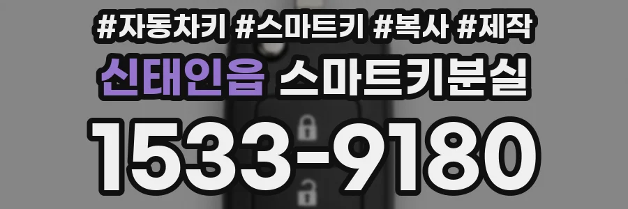 신태인읍 스마트키분실