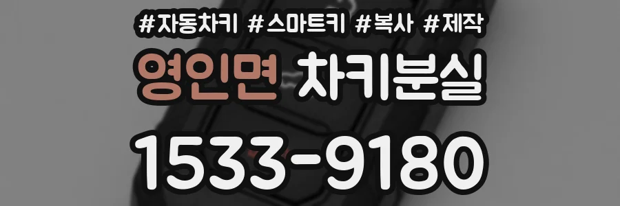 영인면 차키분실
