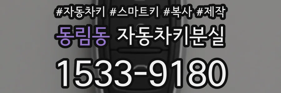 동림동 자동차키분실
