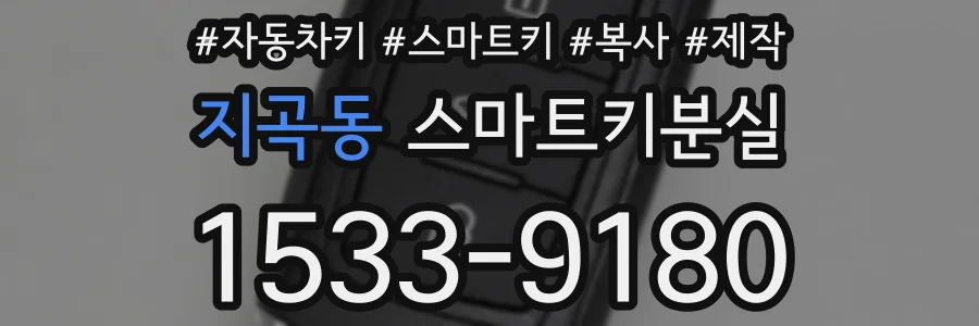 지곡동 스마트키분실