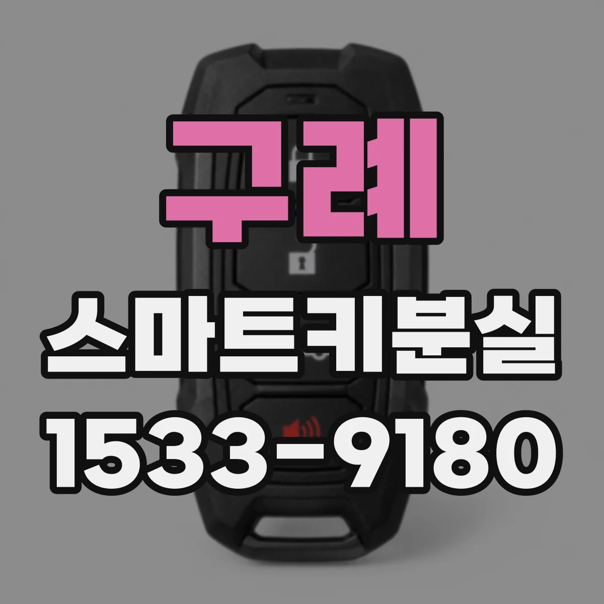 구례 스마트키분실