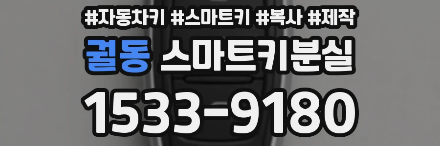 궐동 스마트키분실