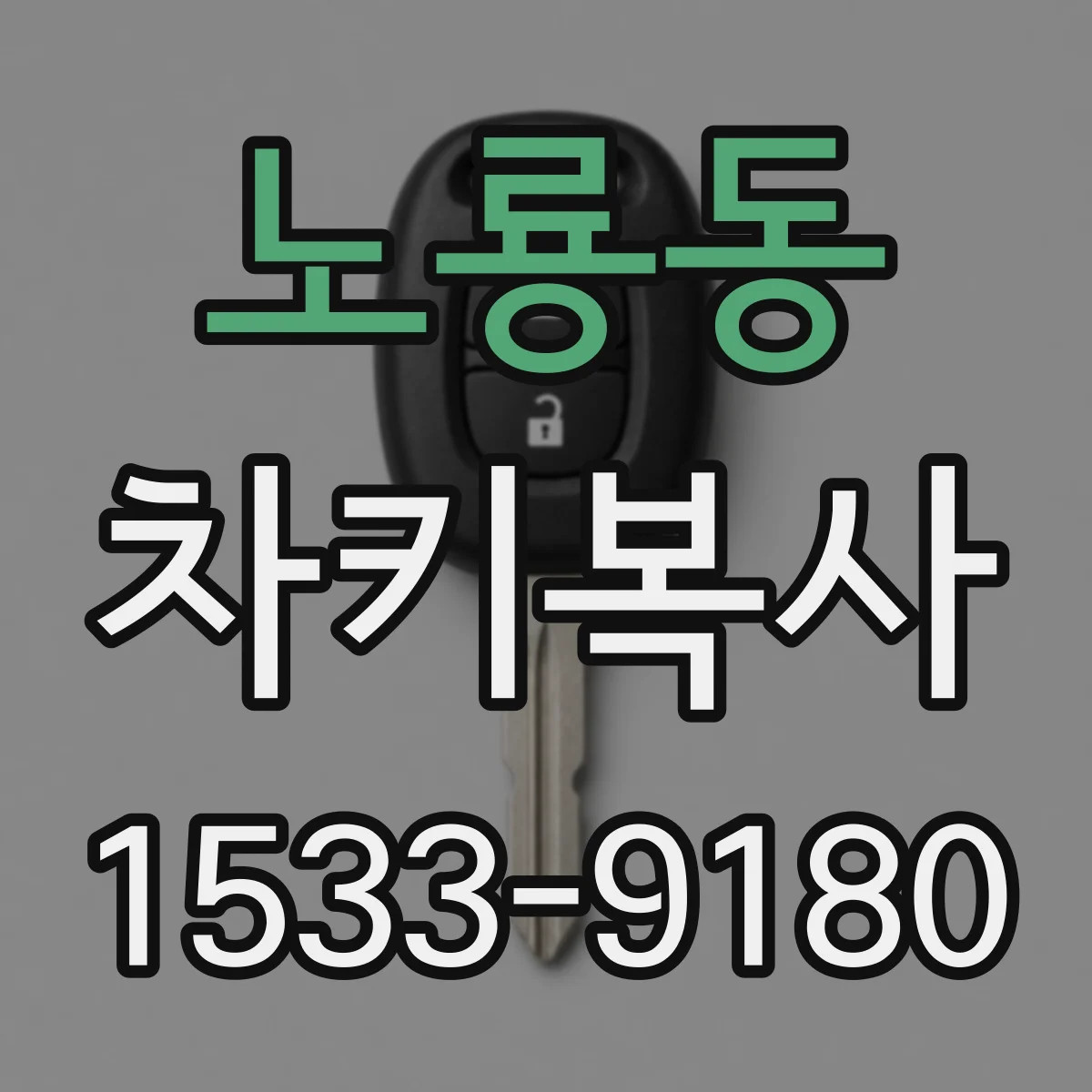 노룡동 차키복사