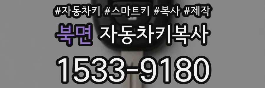 북면 자동차키복사
