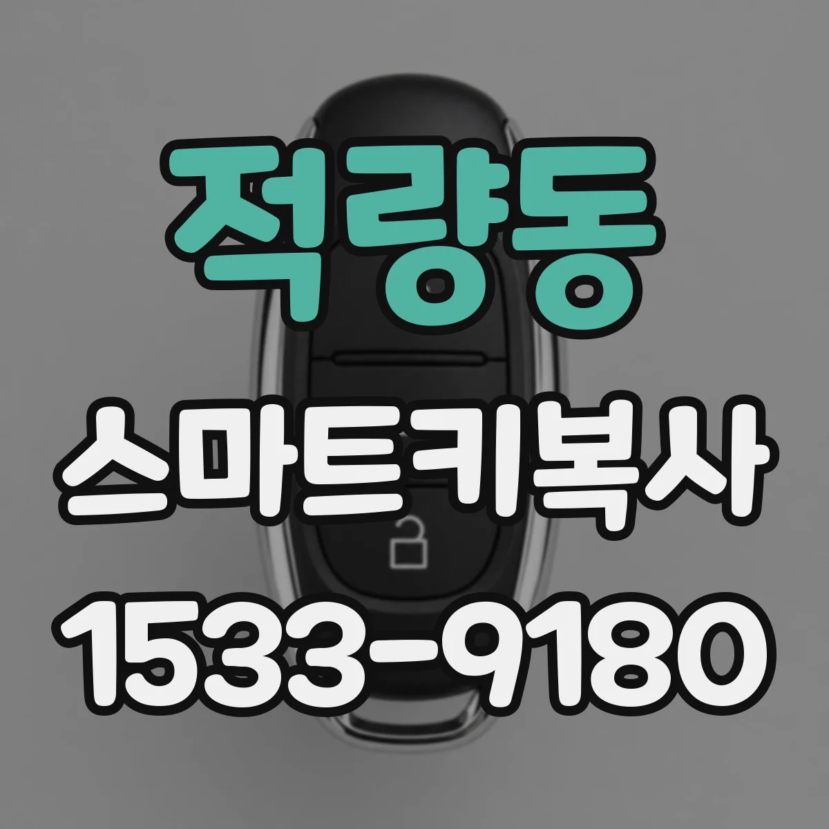 적량동 스마트키복사