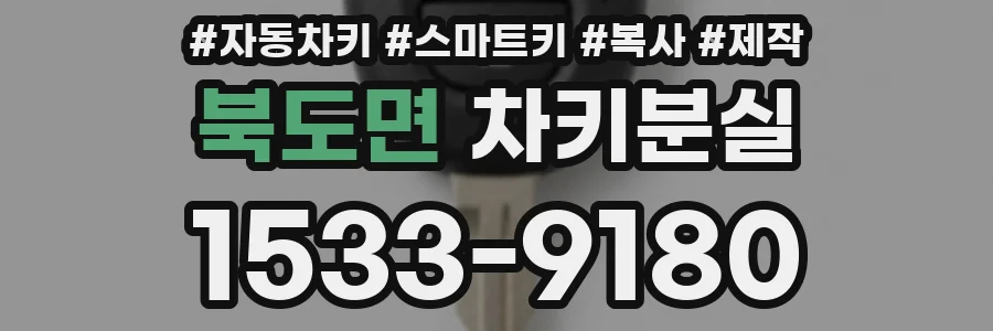 북도면 차키분실