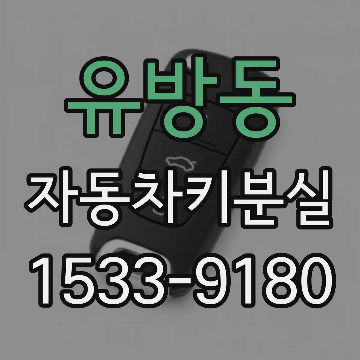 유방동 자동차키분실