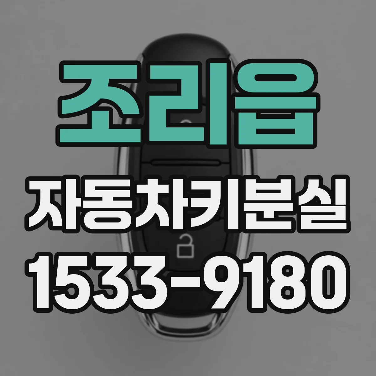 조리읍 자동차키분실