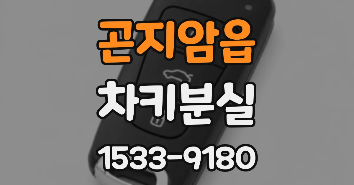 곤지암읍 차키분실