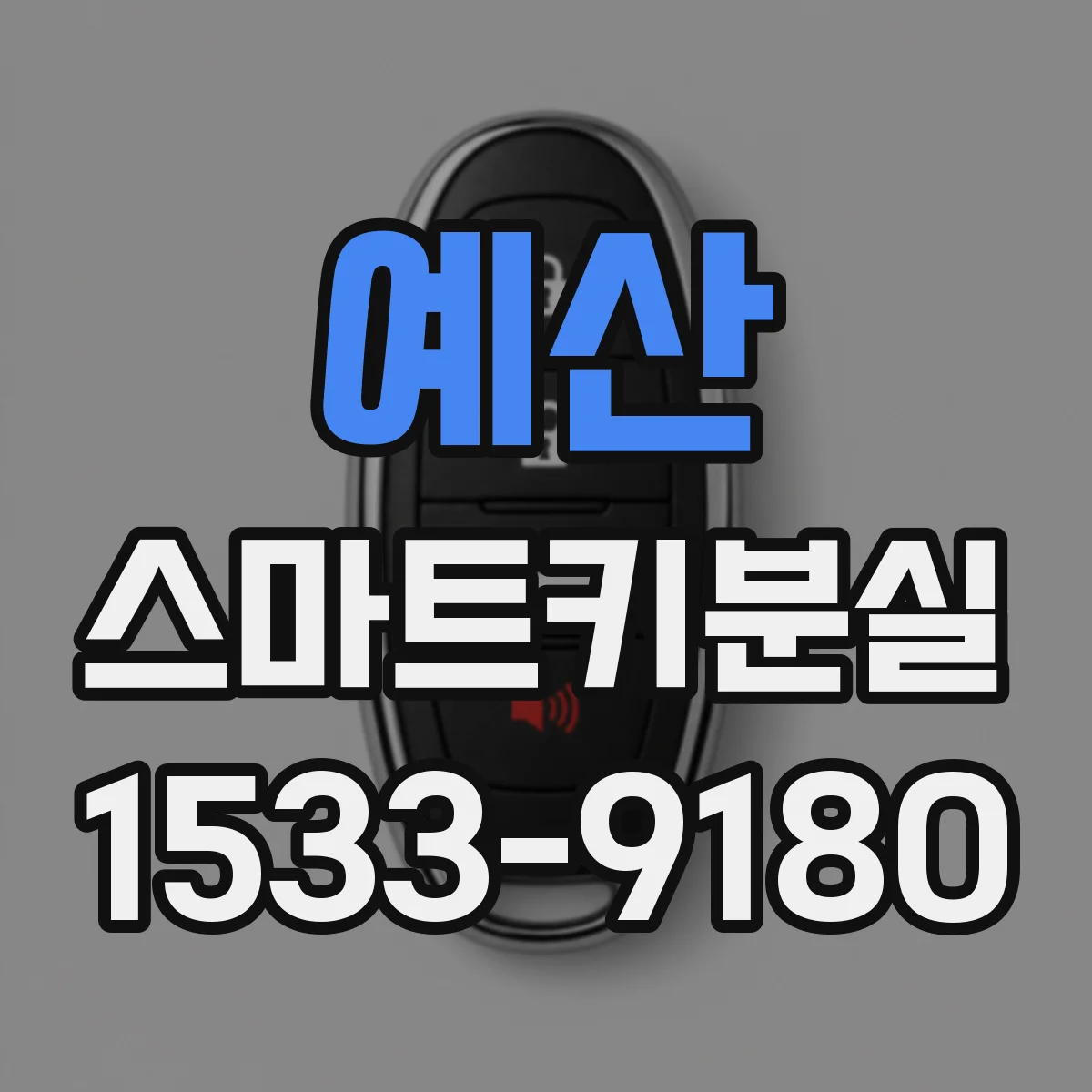 예산 스마트키분실