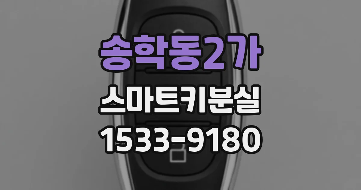 송학동2가 스마트키분실