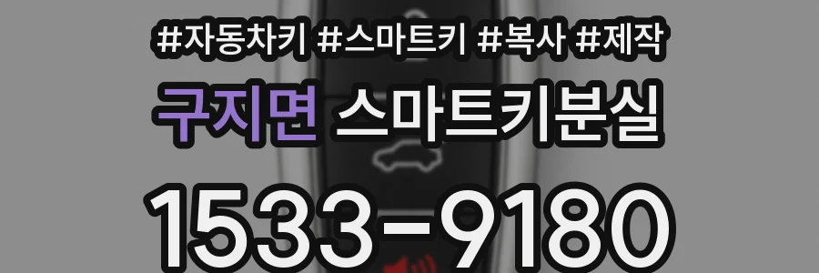 구지면 스마트키분실