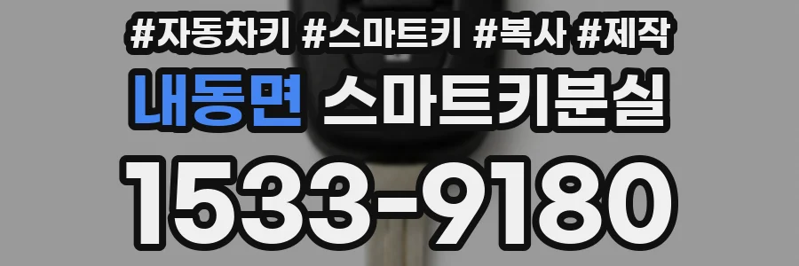내동면 스마트키분실