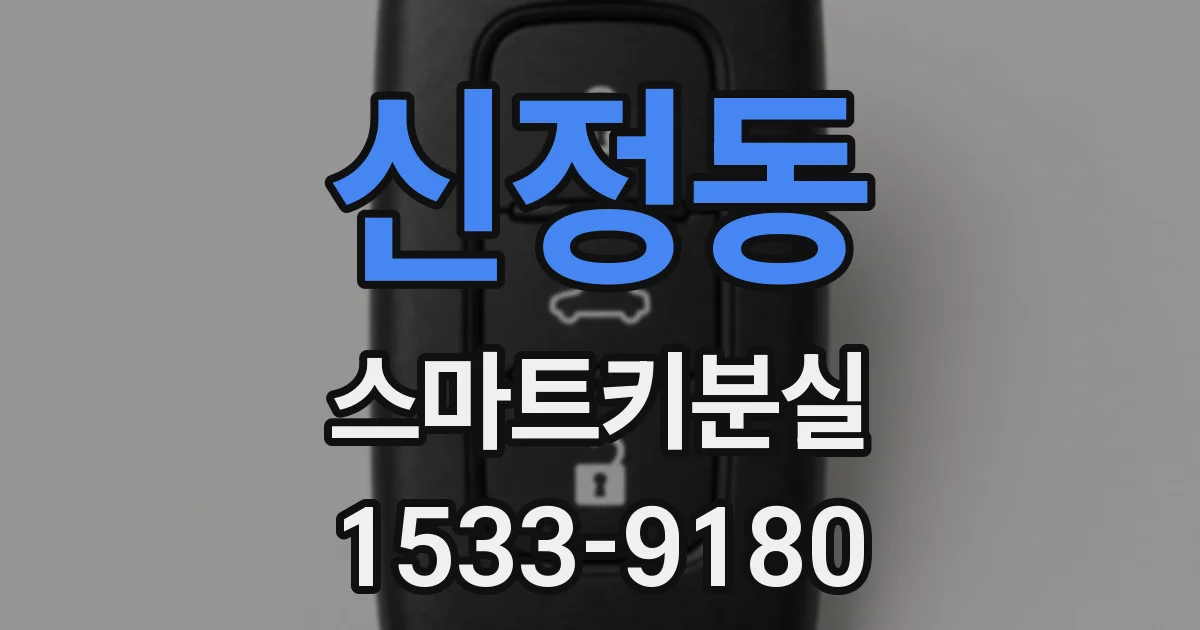 신정동 스마트키분실