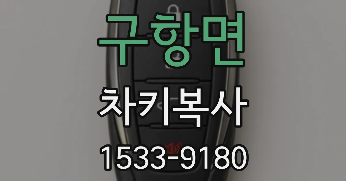 구항면 차키복사