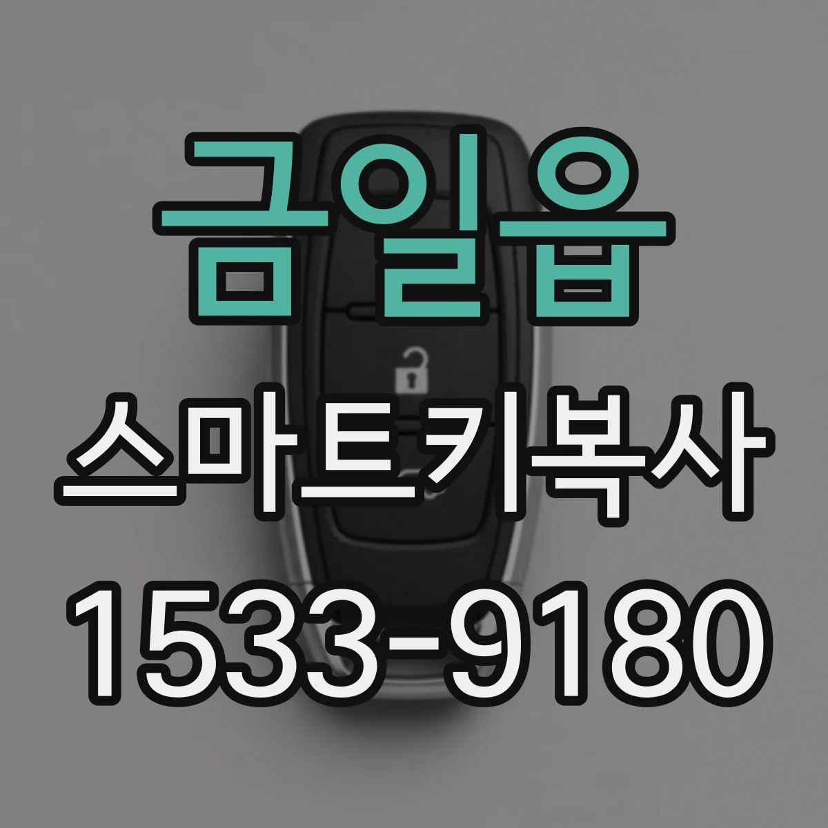 금일읍 스마트키복사