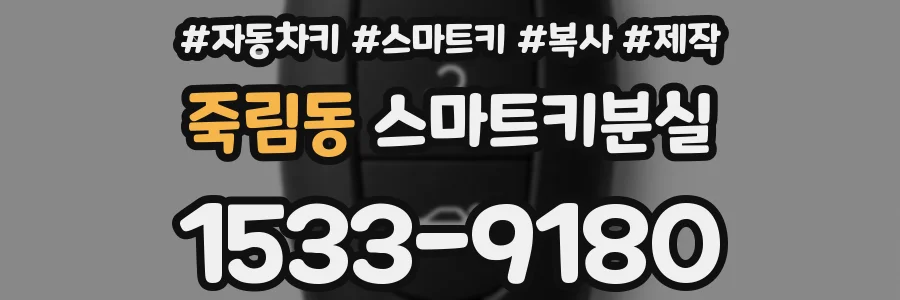 죽림동 스마트키분실