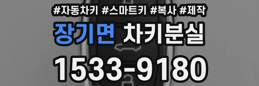 장기면 차키분실