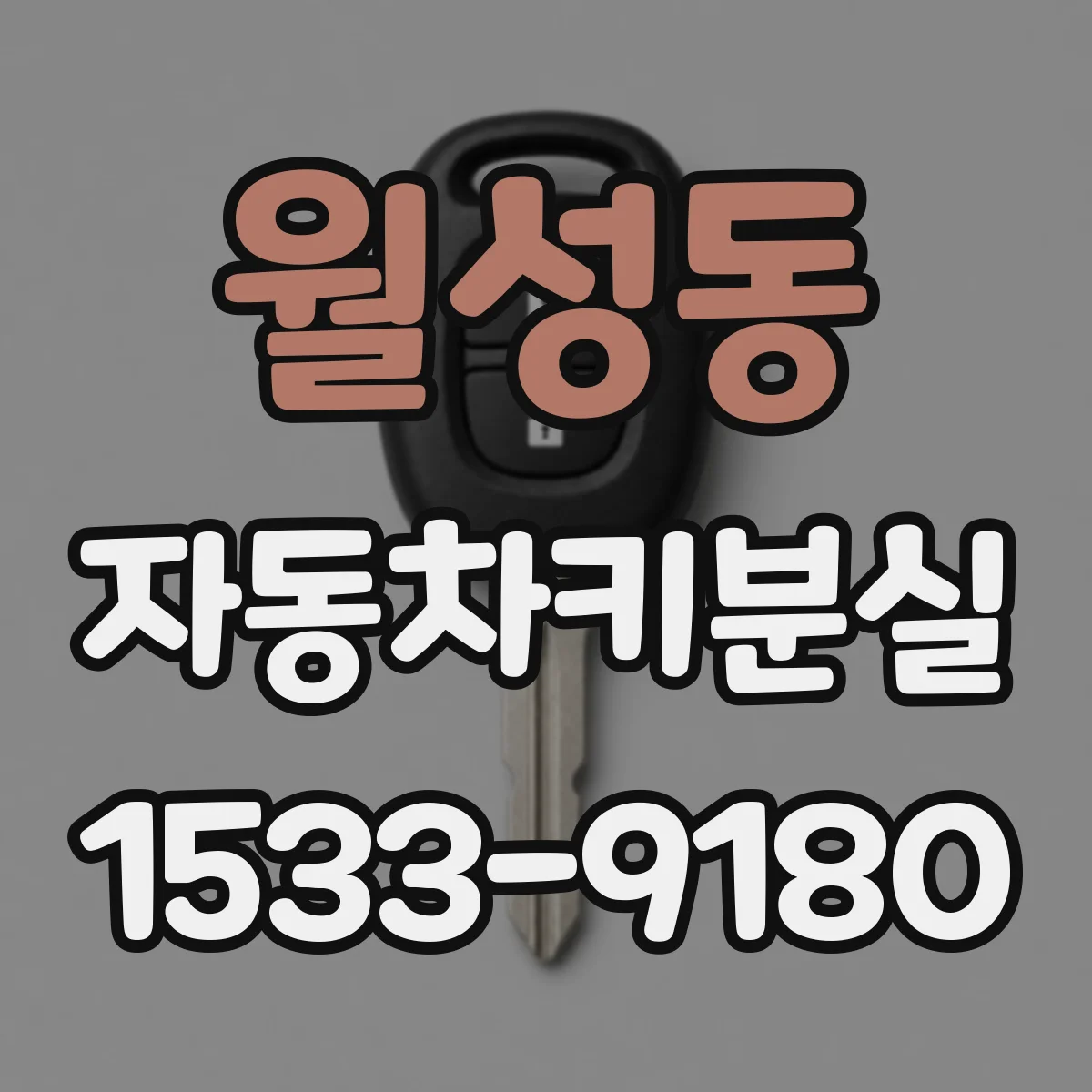 월성동 자동차키분실