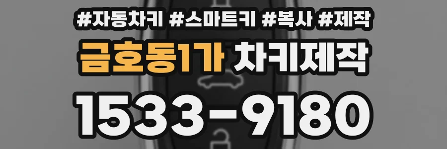 금호동1가 차키제작