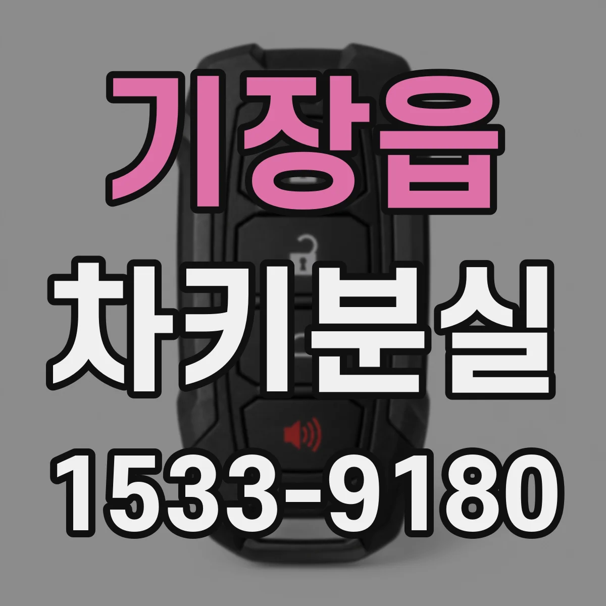 기장읍 차키분실
