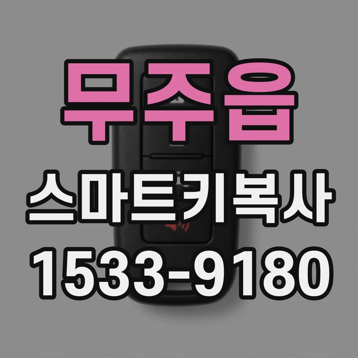 무주읍 스마트키복사