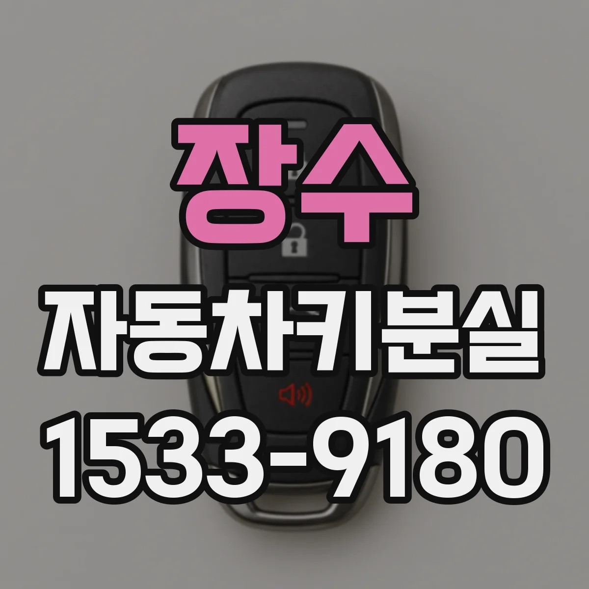 장수 자동차키분실