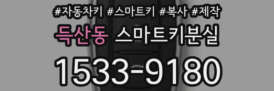 득산동 스마트키분실