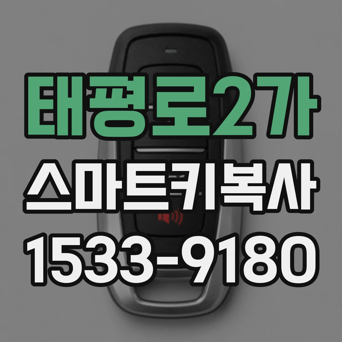 태평로2가 스마트키복사