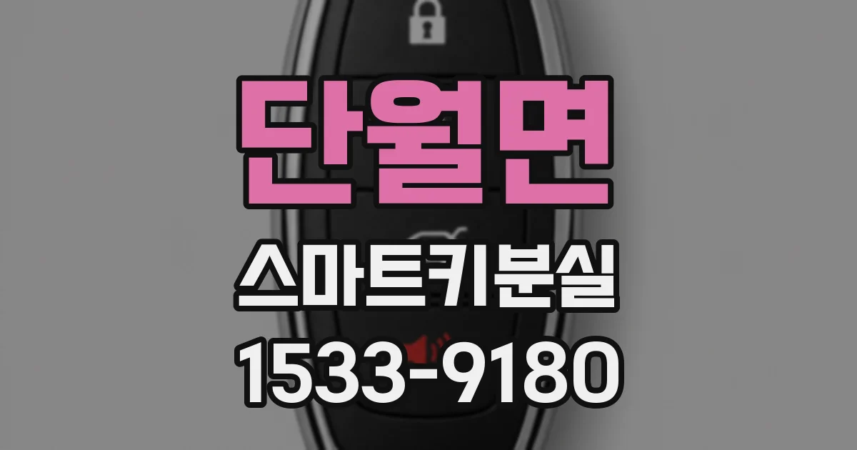 단월면 스마트키분실