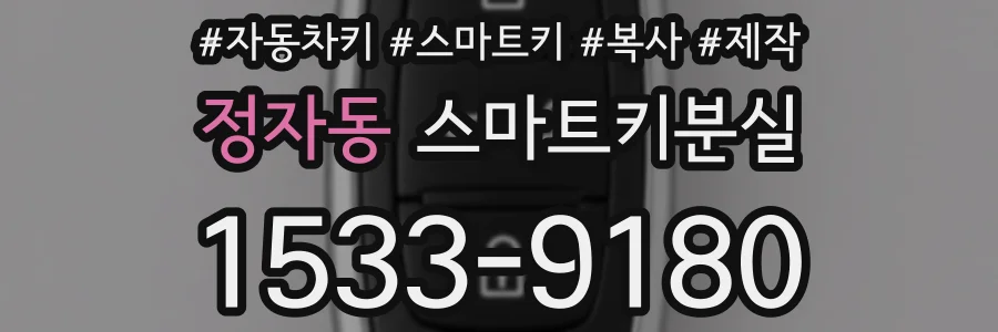 정자동 스마트키분실