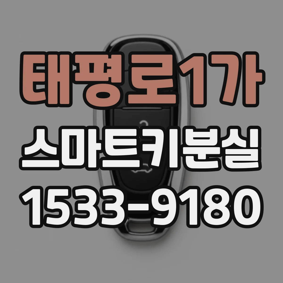 태평로1가 스마트키분실