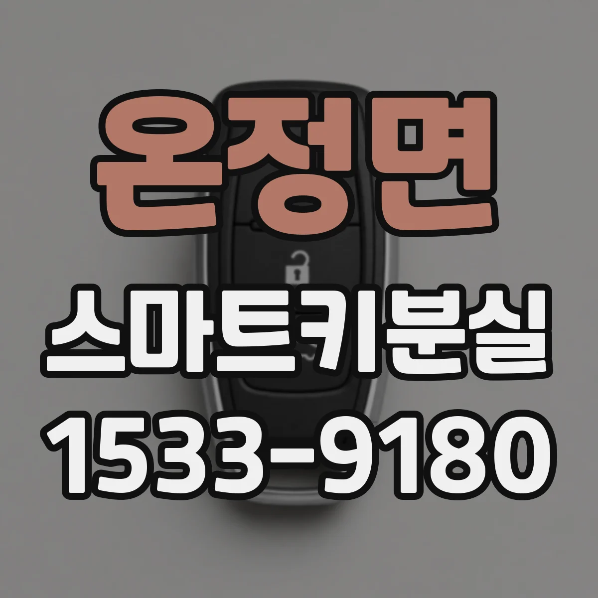 온정면 스마트키분실