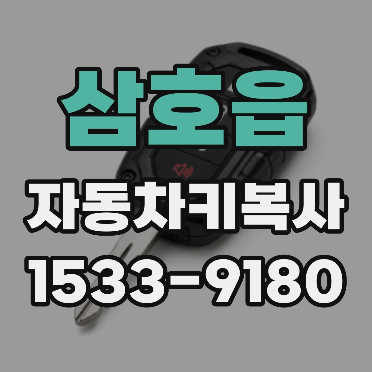 삼호읍 자동차키복사