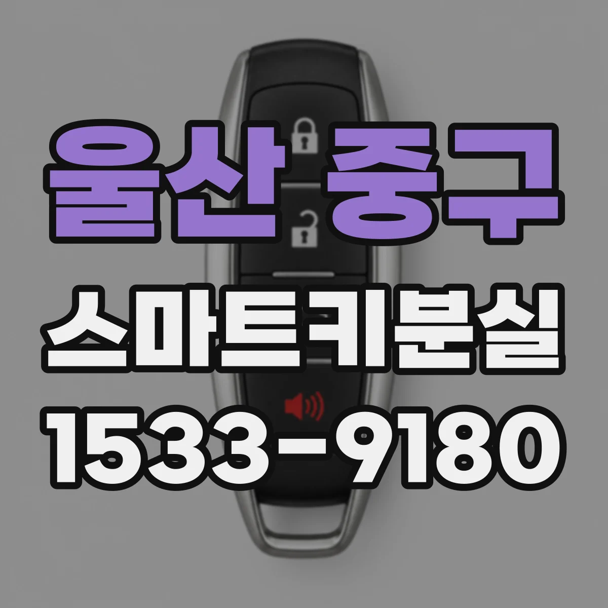 울산 중구 스마트키분실