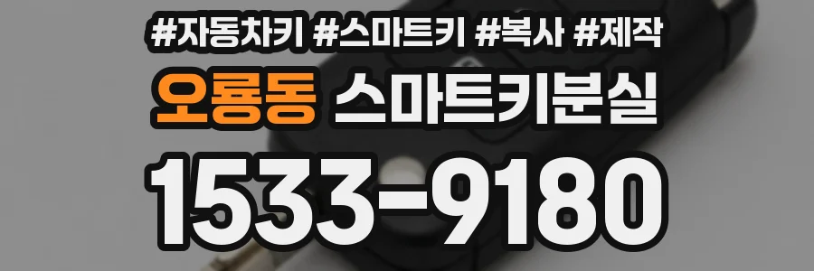 오룡동 스마트키분실