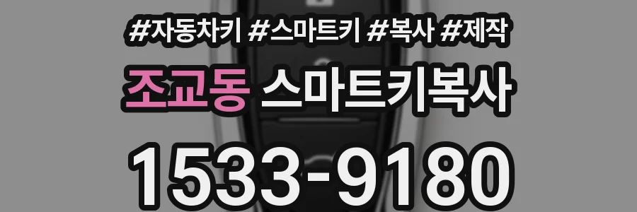 조교동 스마트키복사