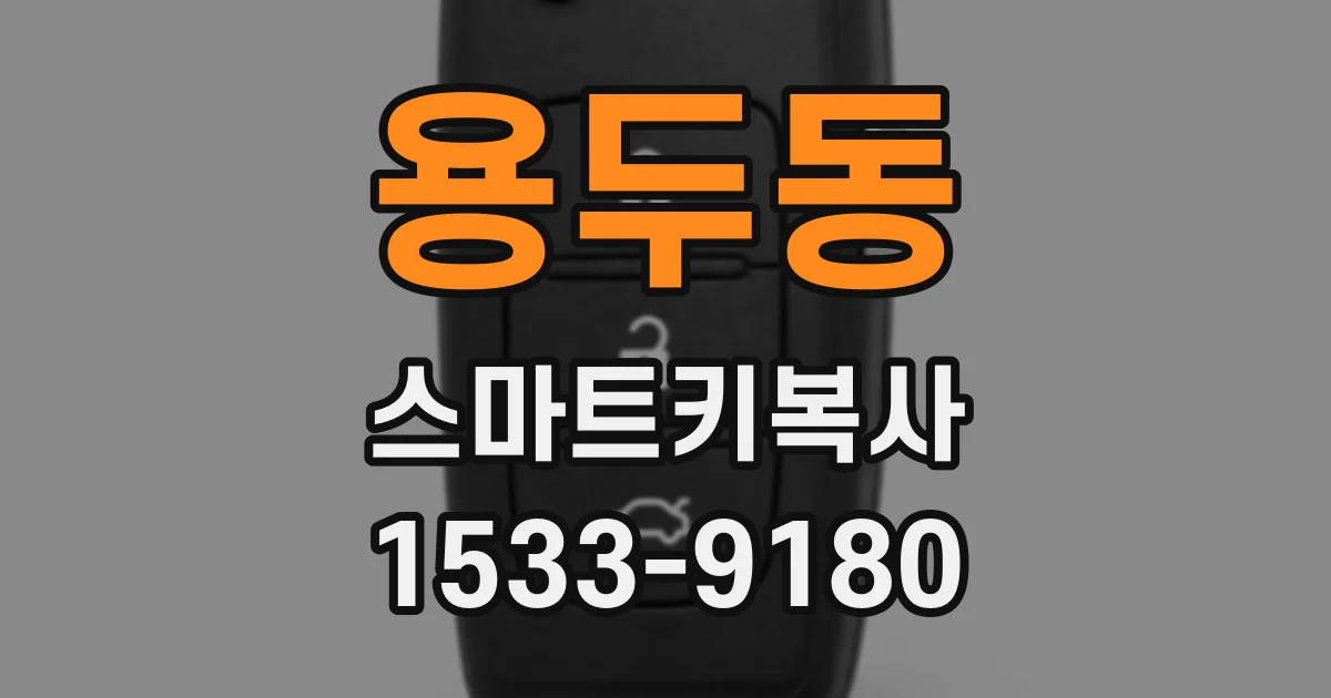 용두동 스마트키복사
