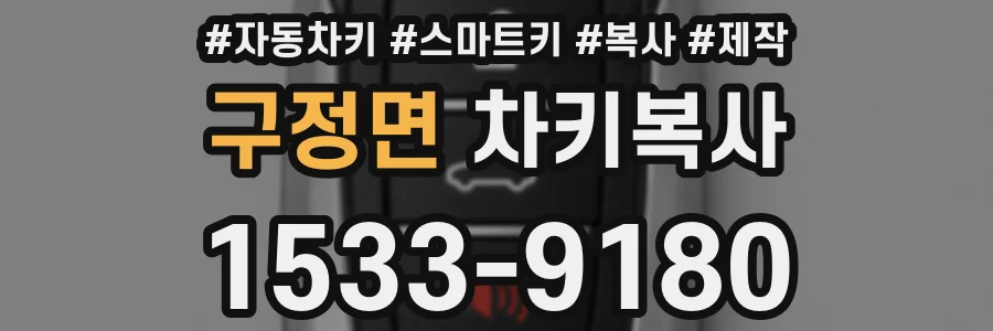 구정면 차키복사