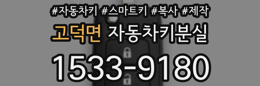 고덕면 자동차키분실