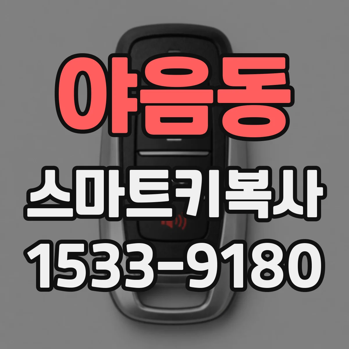 야음동 스마트키복사