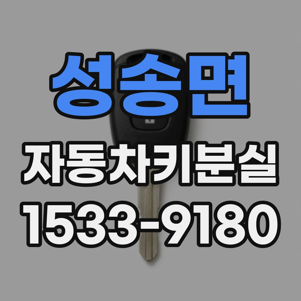 성송면 자동차키분실